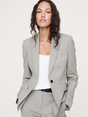 Banana Republic Gray Blazer